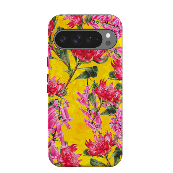 For Google Pixel 11 Pro XL Case, Tough Protective Cover, Flower Pattern | iCoverLover Australia