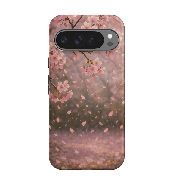 For Google Pixel 11 Pro XL Case, Tough Protective Cover, Cherry Flower Blossoms | iCoverLover Australia