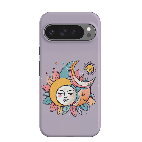 For Google Pixel 11 Pro XL Case, Tough Protective Cover, Sleeping Moon | iCoverLover Australia