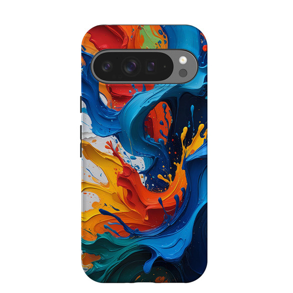 For Google Pixel 11 Pro XL Case, Tough Protective Cover, Vibrant Oil Painting | iCoverLover Australia