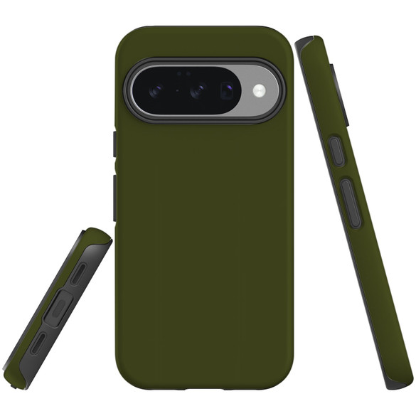 For Google Pixel 11 Case, Tough Protective Cover, Army Green | iCoverLover Australia