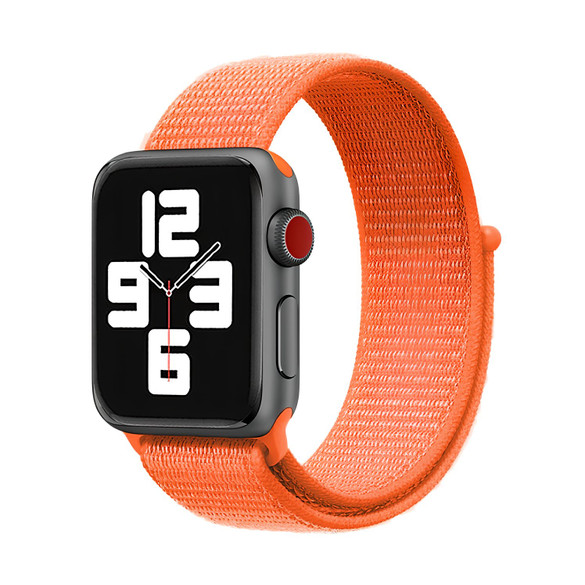 Orange Silicone Strap for Apple Watch Series 12 46-mm | iCoverLover