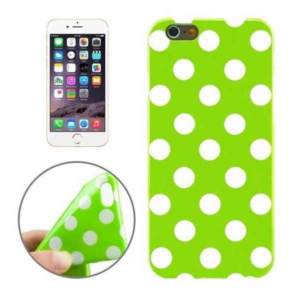 Green and White Polka Dot iPhone 6 Plus & 6S Plus Case | Cool iPhone Cases | iPhone Covers | iCoverLover