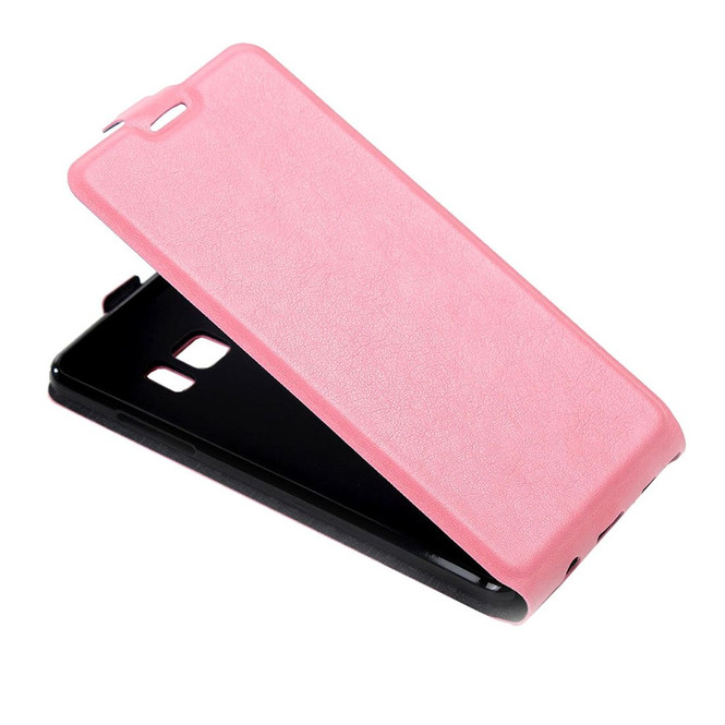 Pink Vertical Flip Samsung Galaxy Note FE Case | Leather Samsung Galaxy Note FE Cases | Leather Samsung Galaxy Note FE Covers | iCoverLover