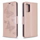 For Samsung Galaxy S20 Ultra Case, Butterflies Pattern PU Leather Wallet Cover with Stand & Lanyard | iCoverLover.com.au