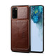For Samsung Galaxy S20 PU Leather Wild Horse Texture Protective Case, Brown | iCoverLover Australia