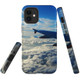 For iPhone 14 Pro Max/14 Pro/14 and older Case, Protective Back Cover, Sky Clouds From Plane | Shockproof Cases | iCoverLover.com.au