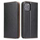 iPhone 12 Pro Max/12 Pro/12 mini Case, Leather Flip Wallet Folio Cover with Stand, Black | iCoverLover Australia