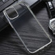 For iPhone 12 Pro Max,12 Pro/12, 12 mini Case Electroplated TPU Protective Soft Cover, Silver  | iCoverLover Australia