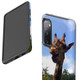 Samsung Galaxy S20 FE Case Protective Cover, Giraffe Portrait | iCoverLover.com.au | Phone Cases