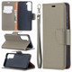 For Samsung Galaxy S21 Ultra/S21 Case, Lychee Texture Folio PU Leather Wallet Cover, Stand & Lanyard, Grey | iCoverLover.com.au | Phone Cases