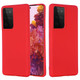For Samsung Galaxy S21 Ultra/S21+ Plus/S21 Case, Solid Colour Liquid Silicone Shockproof Cover, Red | iCoverLover.com.au | Phone Cases