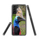 Samsung Galaxy S21 Ultra/S21+ Plus/S21 Protective Case, Clear Acrylic Back Cover, Cassowary | iCoverLover.com.au | Phone Cases