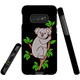 For Samsung Galaxy S10e Case Tough Protective Cover Koala Illustration