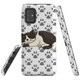 Protective Samsung Galaxy A Series Case, Tough Back Cover, Tuxedo Cat | iCoverLover Australia