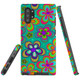 For Samsung Galaxy Note 20 Ultra, 20, Note 10+ Plus, 10, Note 9 Case, Tough Protective Cover, Retro Floral | Protective Cases | iCoverLover.com.au