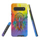 For Samsung Galaxy S21 Ultra/S21+ Plus/S21,S20 Ultra/S20+/S20,S10 5G, S10+/S10/S10e, S9+/S9 Case, Tough Protective Back Cover, Colourful Dreamcatcher | Protective Cases | iCoverLover.com.au