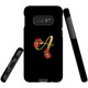 For Samsung Galaxy S10e Case, Tough Protective Back Cover, Embellished Letter A | Protective Cases | iCoverLover.com.au For Samsung Galaxy S10e Case, Tough Protective Back Cover, Embellished Letter A | Protective Cases | iCoverLover.com.au