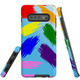 For Samsung Galaxy S10+ Plus Case, Tough Protective Back Cover, Rainbow Brushes | Protective Cases | iCoverLover.com.au