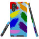 For Samsung Galaxy Note 20 UItra/Note 20/Note 10+ Plus/Note 10/9 Case, Tough Protective Back Cover, Rainbow Brushes | Protective Cases | iCoverLover.com.au