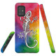 For Samsung Galaxy A51 5G/4G, A71 5G/4G, A90 5G Case, Tough Protective Back Cover, Rainbow Lizard | Protective Cases | iCoverLover.com.au
