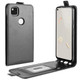 For Google Pixel 4a Case, Vertical Flip Wild Horse Textured PU Leather Cover, Card Slot | iCoverLover.com.au