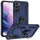 For Samsung Galaxy S22 Ultra/S22+ Plus/S22 Case, TPU + PC Protective Cover, Ring Holder, Blue | Armour Cases | iCoverLover.com.au