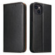 For iPhone 14 Pro Max, 14 Plus, 14 Pro, 14 Case, PU Leather Protective Folio Cover, Stand, Black | Wallet Cover | iCL Australia