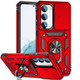 For Samsung Galaxy S23 Ultra, S23+ Plus, S23 Case, Protective Cover, Camera Shield, Red | Armour Cases | iCoverLover.com.au