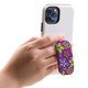 Kickstand Grip AddOn, Universal Phone HolderPurple Floral Design | AddOns | iCoverLover.com.au