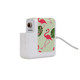 Wall Charger Wrap in 2 Sizes, Paper Leather, Flamingoes And Monsteras | AddOns | iCoverLover.com.au