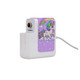 Wall Charger Wrap in 2 Sizes, Paper Leather, Rainbow Unicorn | AddOns | iCoverLover.com.au
