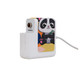 Wall Charger Wrap in 2 Sizes, Paper Leather, Panda Bear | AddOns | iCoverLover.com.au