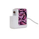 Wall Charger Wrap in 2 Sizes, Paper Leather, Magenta Leopard Pattern | AddOns | iCoverLover.com.au