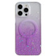 For iPhone 15 Series Case, Compatible with MagSafe, Hybrid TPU Sparkling Glitter Cover, Purple | iCoverLover Australia