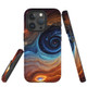 For iPhone Case, Tough Back Cover, Eye Of The Galaxy | iCoverLover