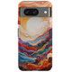 For Google Pixel 8, 8 Pro Tough Protective Cover, Sunny Waves | iCoverLover Australia