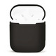 For AirPods 2nd Gen Case, Silicone Protective Cover, Black | iCoverLover Australia