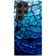 Blue Mirror Tough Protective Cover for Galaxy S25 Ultra, S25+ Plus, S25 | Reflective Safeguard
