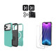 iPhone 17 Pro Max, 17 Pro, 17, 17 Air Tough Mint Case Compatible with Magsafe + 2X Screen + 2X Lens Protectors iPhone 17 Pro Max, 17 Pro, 17, 17 Air Tough Mint Case Compatible with Magsafe + 2X Screen + 2X Lens Protectors