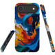 For iPhone 17 Pro Max, 17 Pro, 17 Air or 17 Case, MagSafe Compatible Protective Cover, Vibrant Oil Painting | Protective Covers | iCoverLover Australia