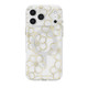 iPhone 17 Pro Max, 17 Pro, 17, Air Case-Mate Floral Gems Gold Case - MagSafe Compatible