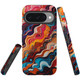 For Google Pixel 10 Case, Tough Protective Cover, Waves Of The Sun | iCoverLover Australia