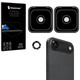 iCoverLover [2-Pack] For iPhone Air Camera Lens Protectors with Locator Black | iCoverLover Australia