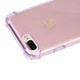 Purple Shockproof Grippy Clear iPhone 8 PLUS & 7 PLUS Case | Protective iPhone 8 PLUS & 7 PLUS Cases | Protective iPhone 8 PLUS & 7 PLUS Covers | iCoverLover