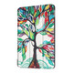 Colorful Tree 3-fold Leather iPad 2017 9.7-inch Case | Leather iPad 2017 Cases | iPad 2017 Covers | iCoverLover
