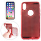 Red Electroplated Grippy iPhone XS & X Case | Protective iPhone XS & X Cases | Protective iPhone XS & X Covers | iCoverLover