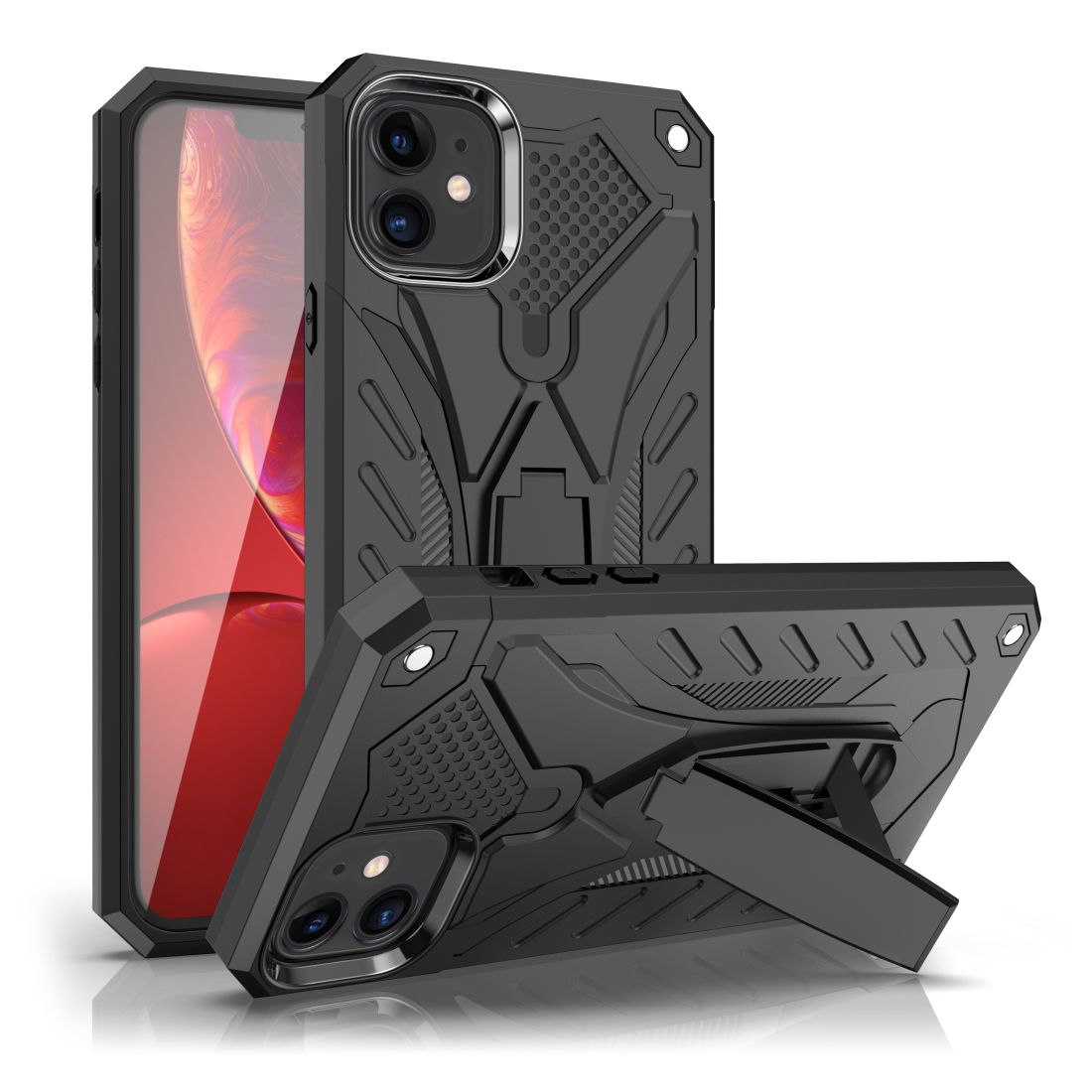For iPhone 11 Case, Armour Strong Shockproof Tough Cover with