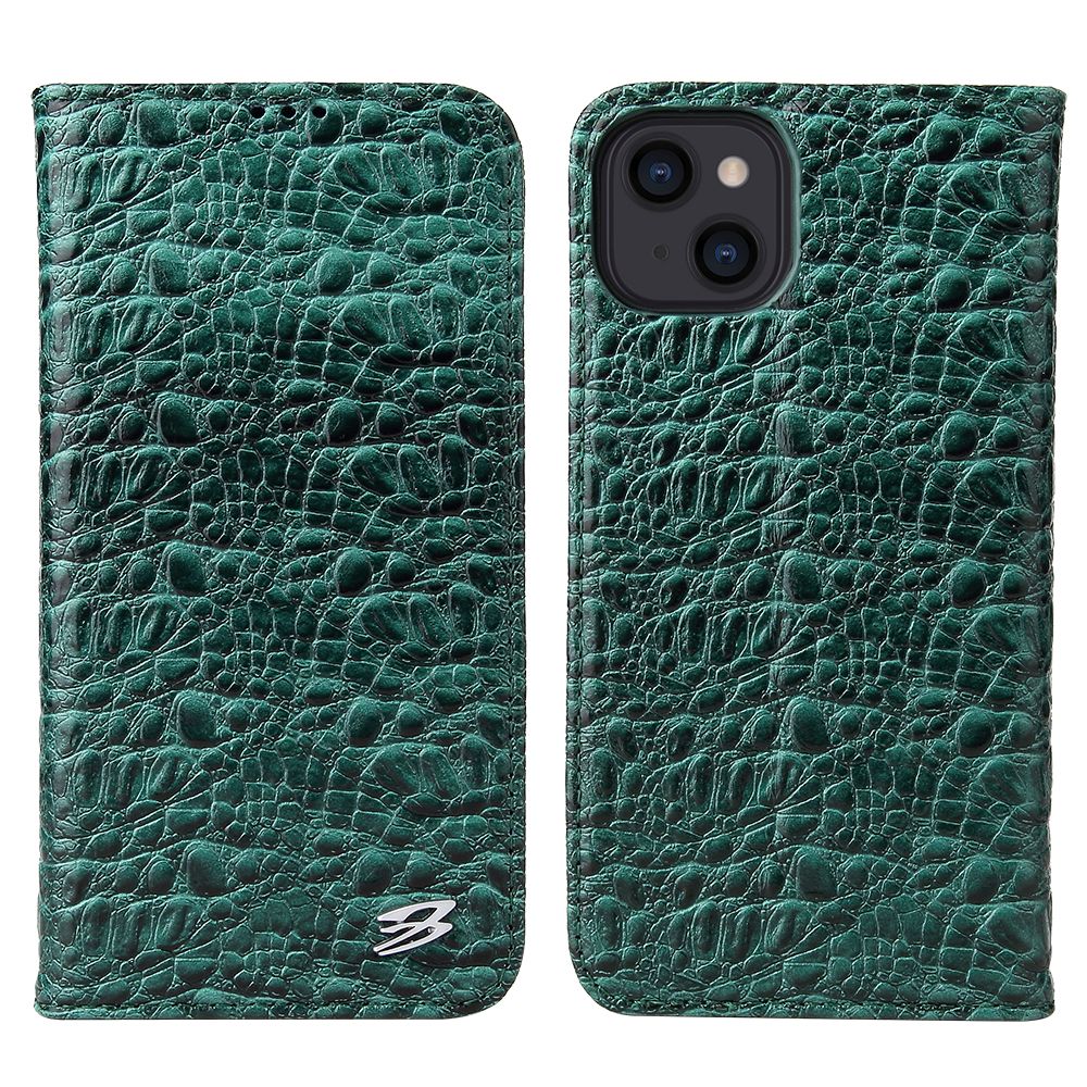 For iPhone 15 Pro Max 14 15 Plus 14 Pro Crocodile Texture Leather Wallet  Case