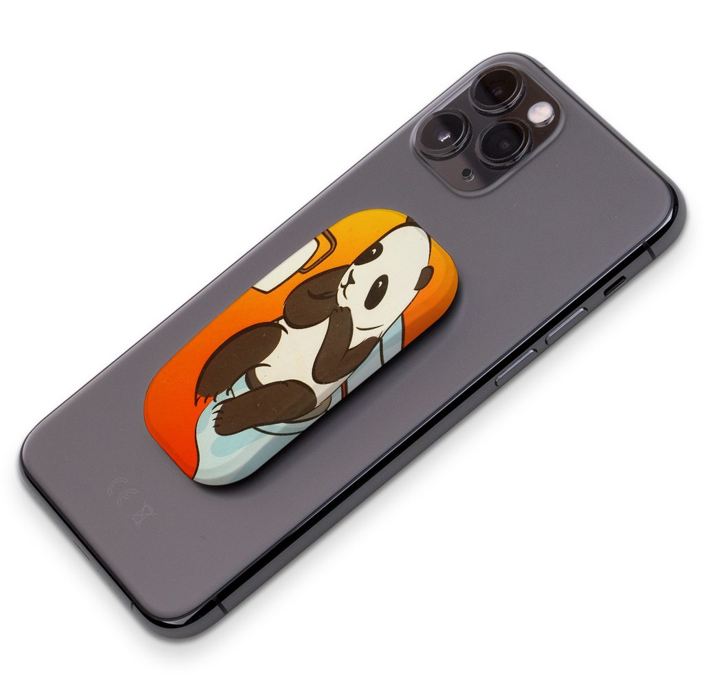 Kickstand Grip AddOn, Universal Phone HolderPandas Toilet AddOns